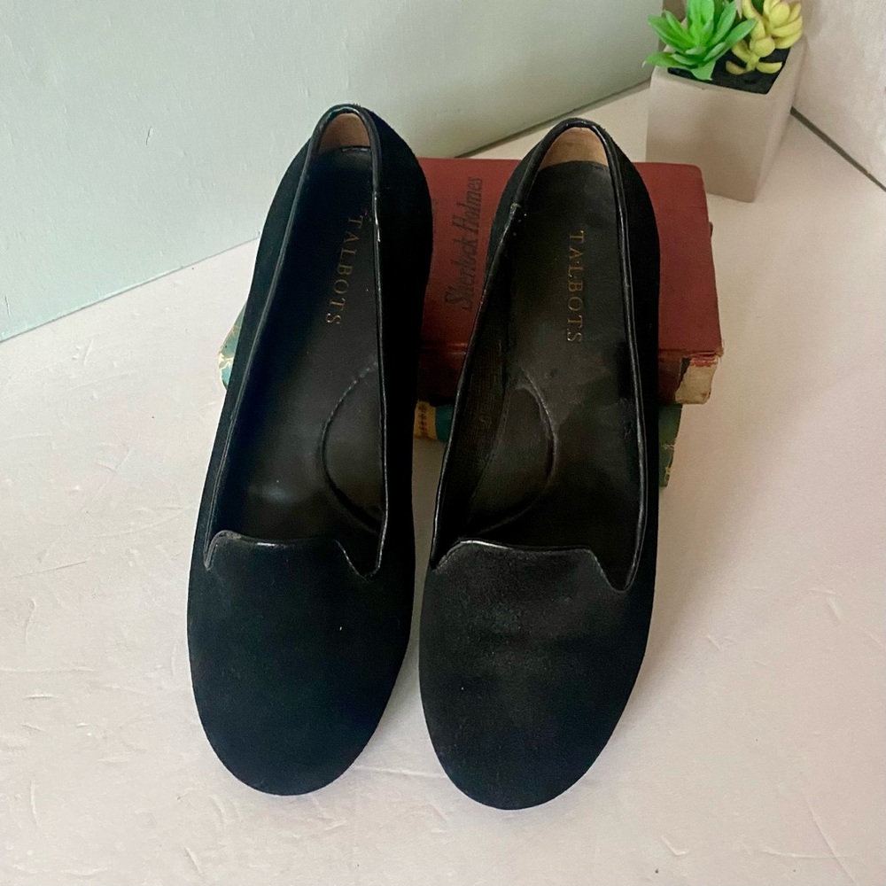 Talbots Suede Ballet Flats Shoes